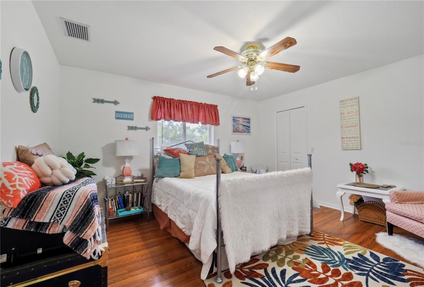 Bedroom 3 with walk in closet