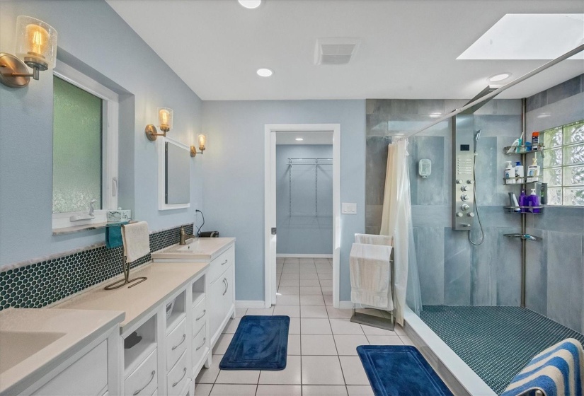 Gorgeous remodeled primary bathroom