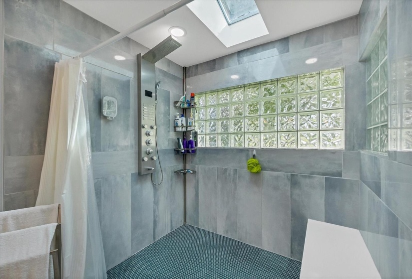 Check out that beautiful shower