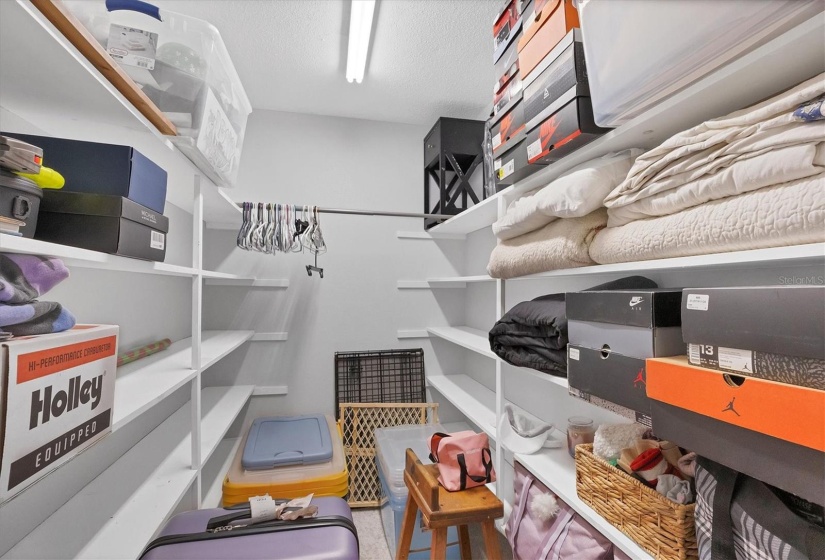 Second bedroom walk-in closet