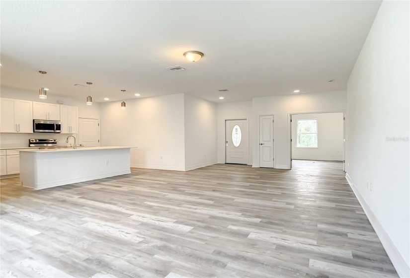 Living Room/ Dinning Room View