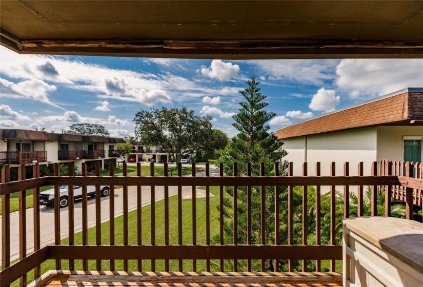 Balcony off Second Bedroom