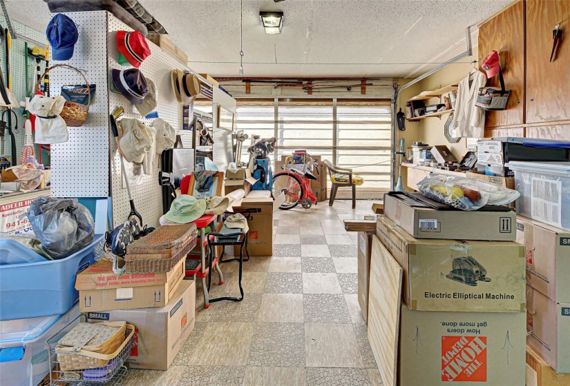 Interior of Garage