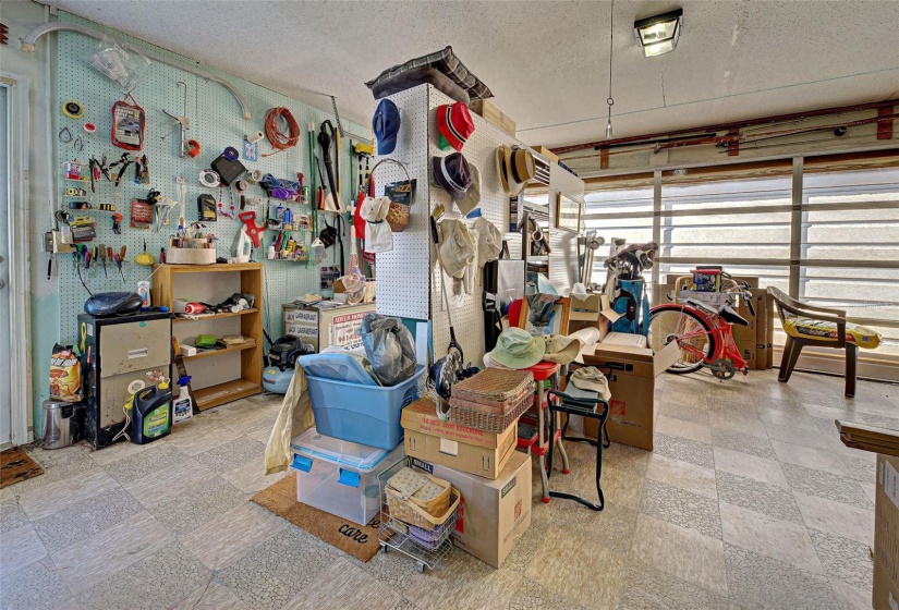 Interior of Garage