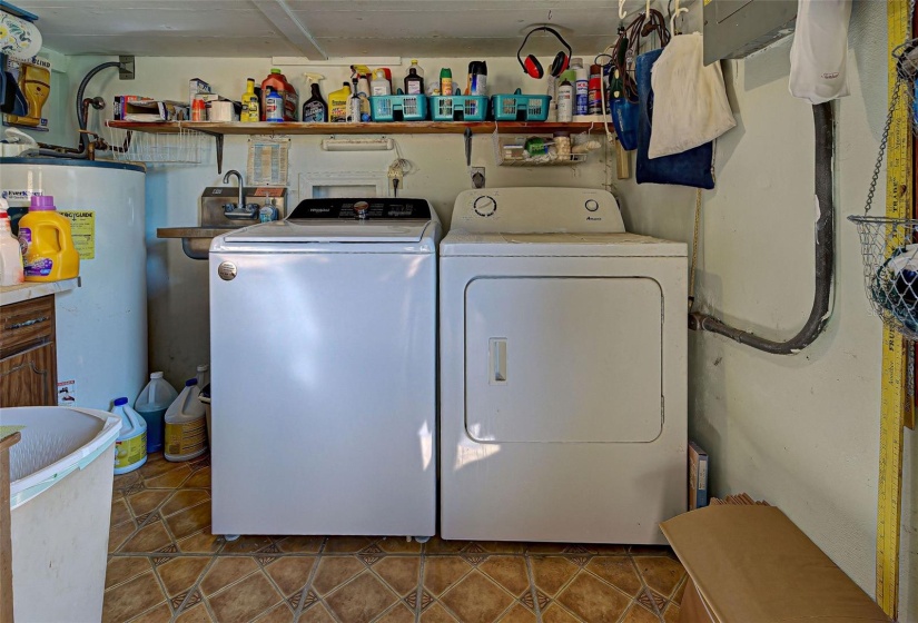 NEW washer and dryer included with sale