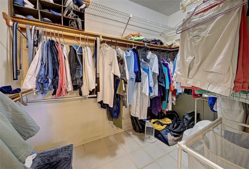 Master Bedroom Walk-In Closet