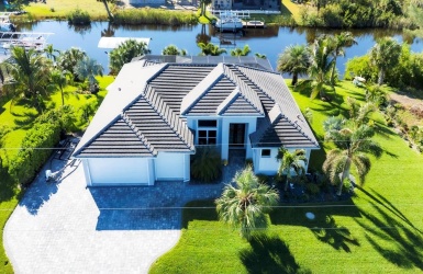 Aerial Front Featuring Durable Slate Tile Roof