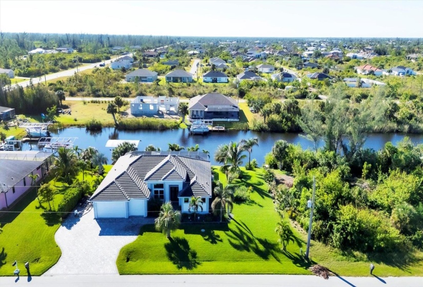 Durable Slate Tile Roof on a Double Waterfront Lot