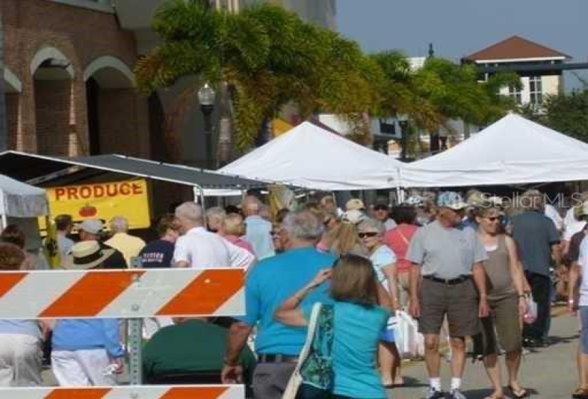 Voted best small Farmers Market in the state of Florida, every Saturday