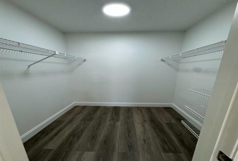 primary walk in closet