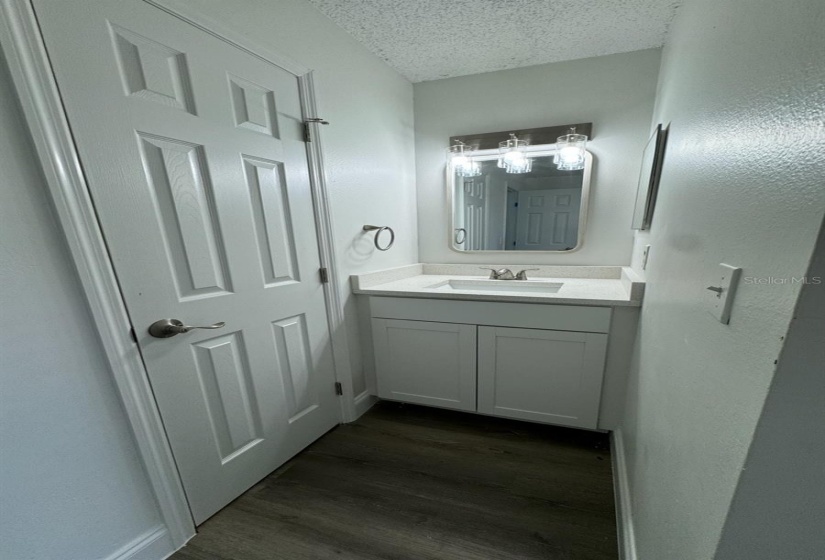 primary vanity area