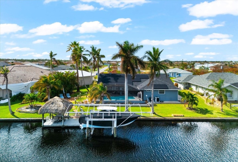 Composite dock with 10,000 lb lift