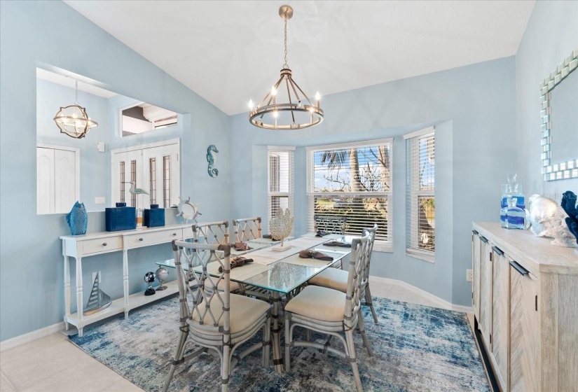 Elegant dining room