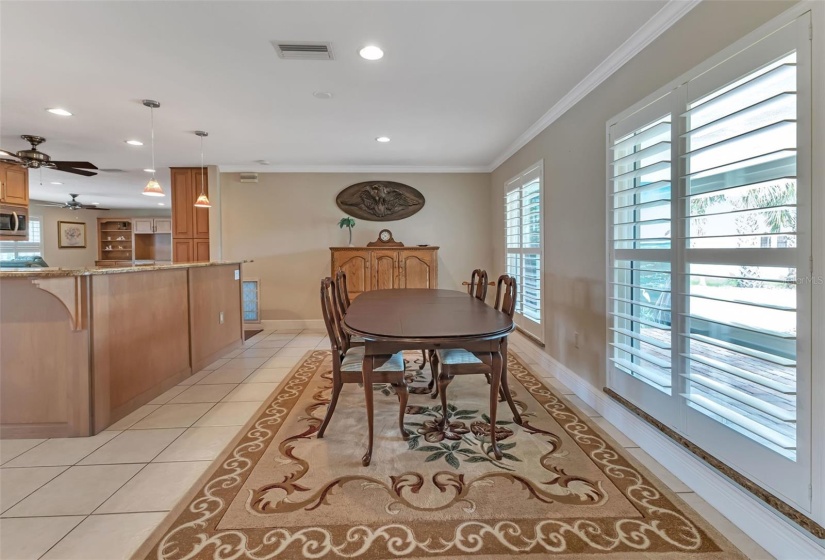 Dining Area (from the Front Entry)