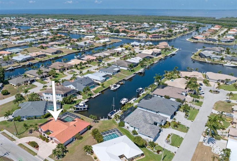 Sailboat access to Charlotte Harbor, the Gulf, and beyond!