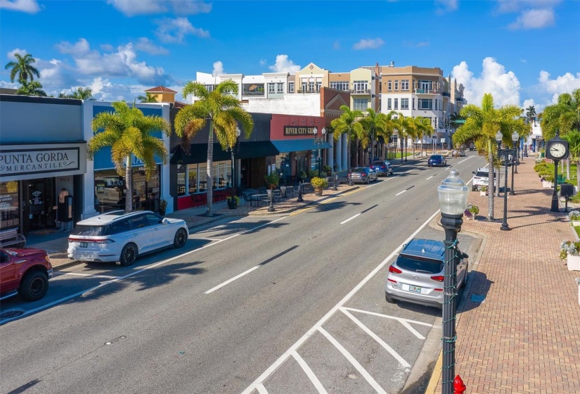 Discover the charm and historic beauty of walkable downtown Punta Gorda!