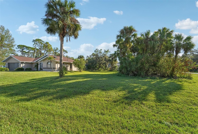 Front right side house and 2nd corner lot view