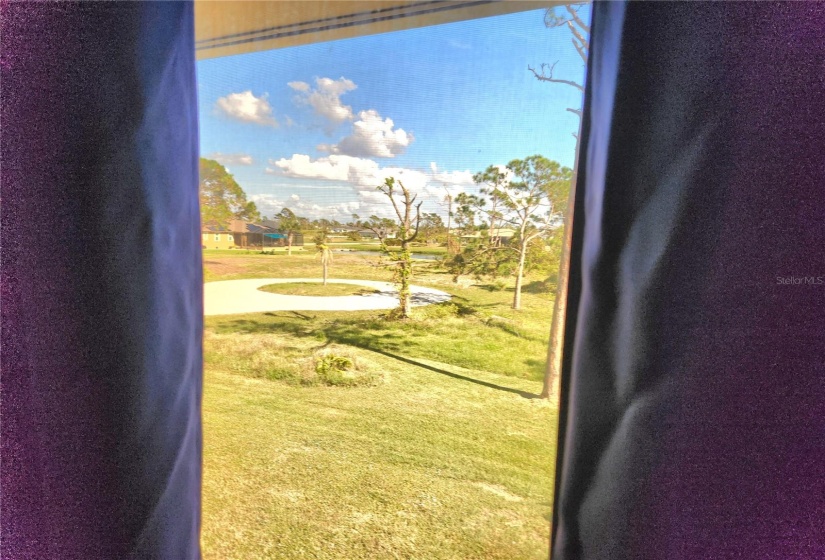 view of the lake from 2nd upstairs bedroom