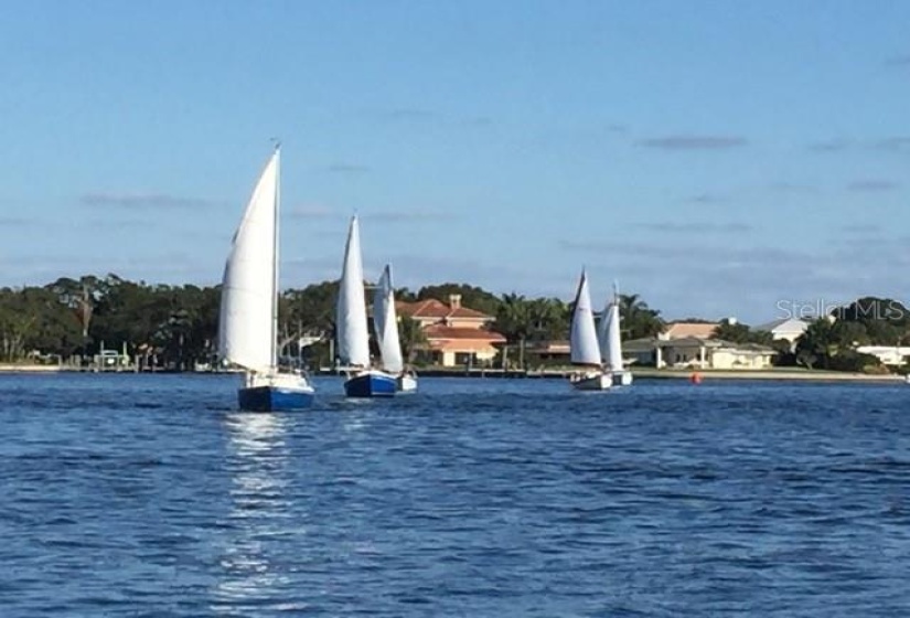 Pelican Cove is a very active sailing/boating community