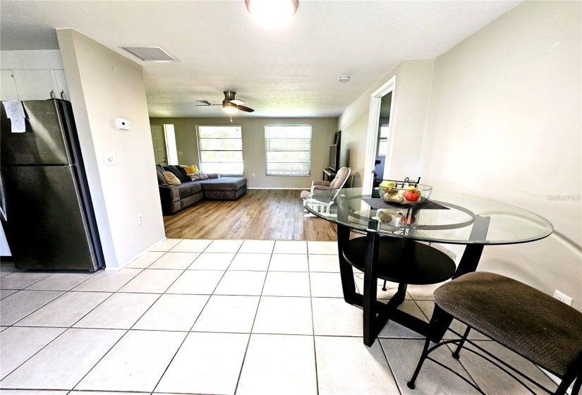 Dining area