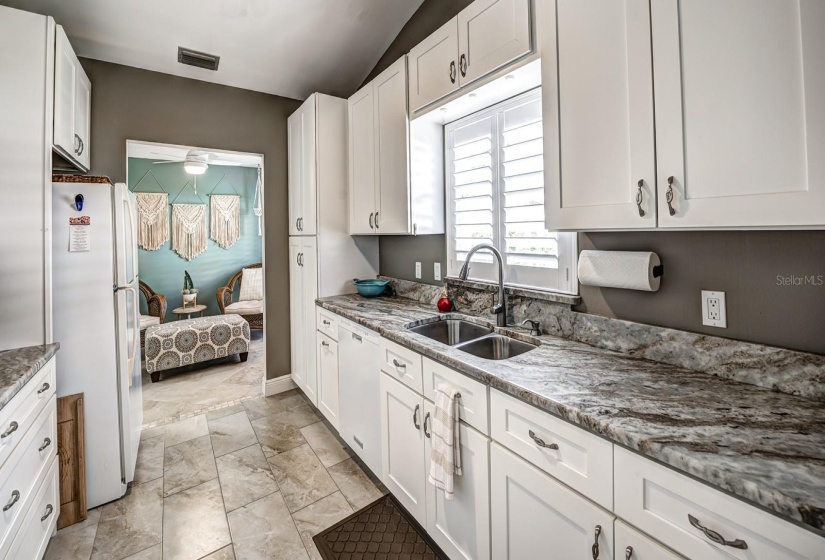 Kitchen with Granite Countertops