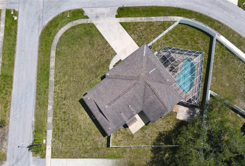 Aerial photo of property