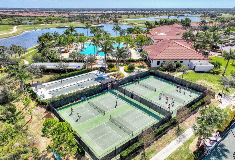 Pickleball courts