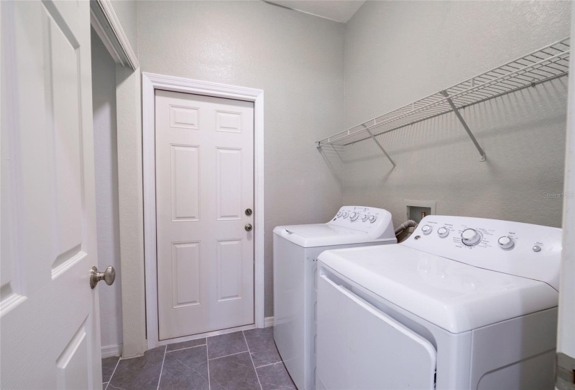 LAUNDRY ROOM WITH STORAGE