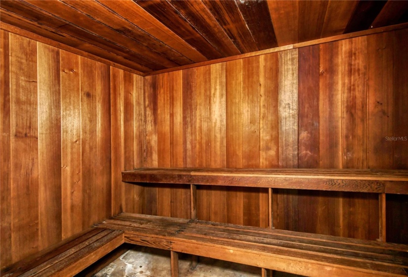 1 Mens' & 1 Women's Sauna