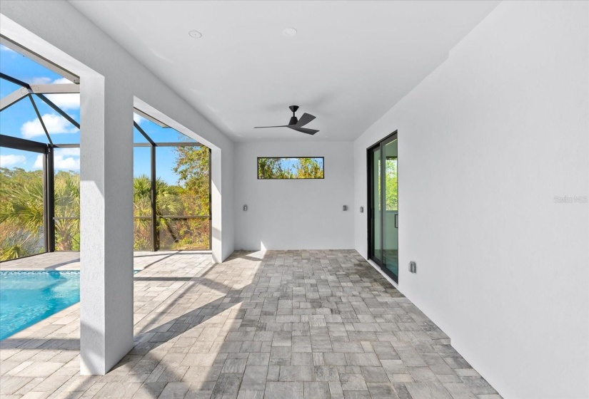 Lanai Features Space to Add Outdoor Kitchen