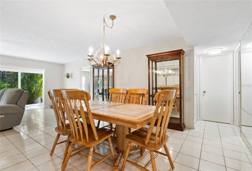 Dining space for a party!