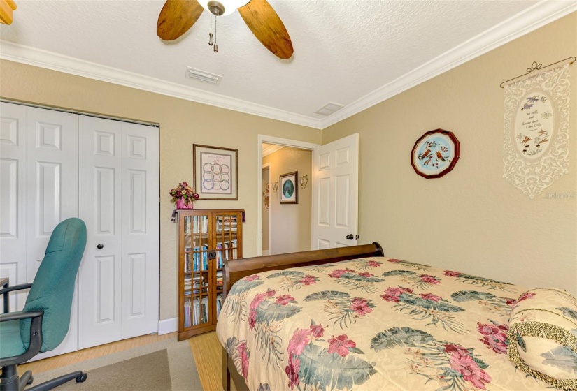 Guest bedrooms are perfect for friends or family