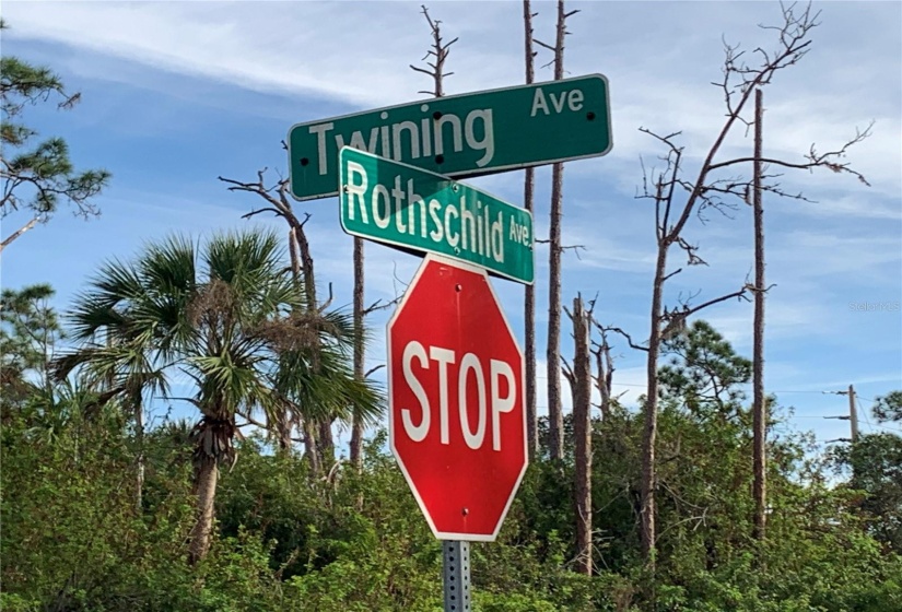 Street sign