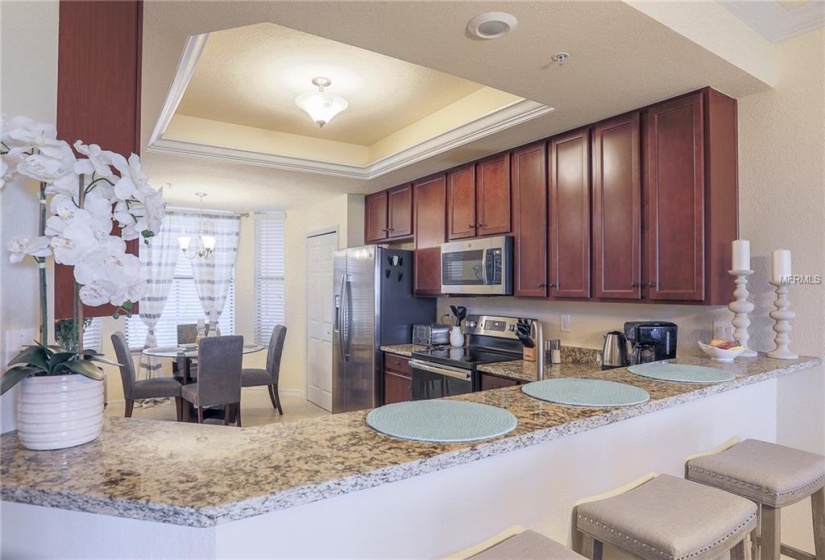 View into Kitchen