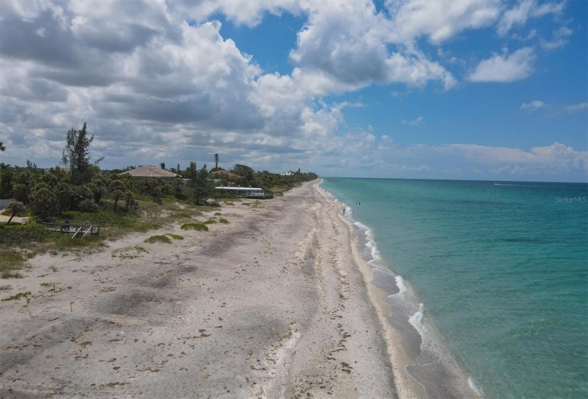 Miles of Manasota Key Beaches