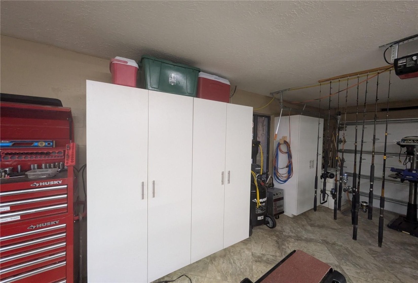 Custom garage storage cabinets