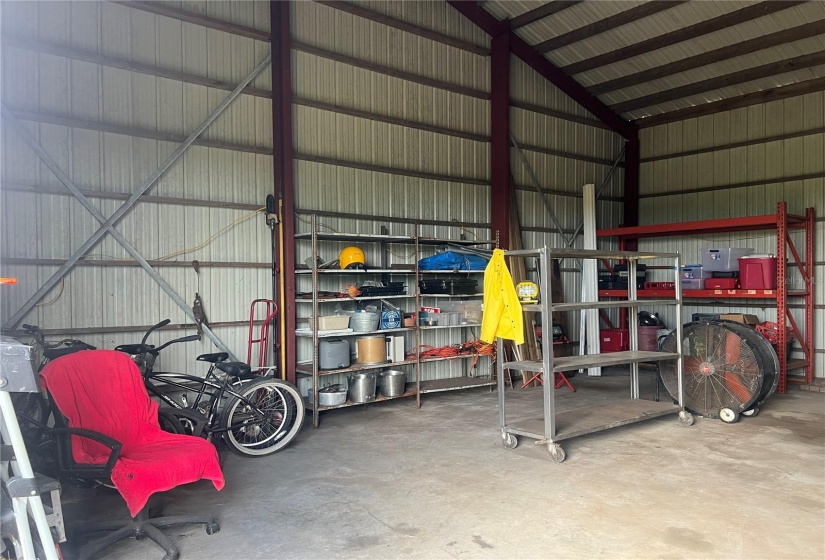 Barn interior