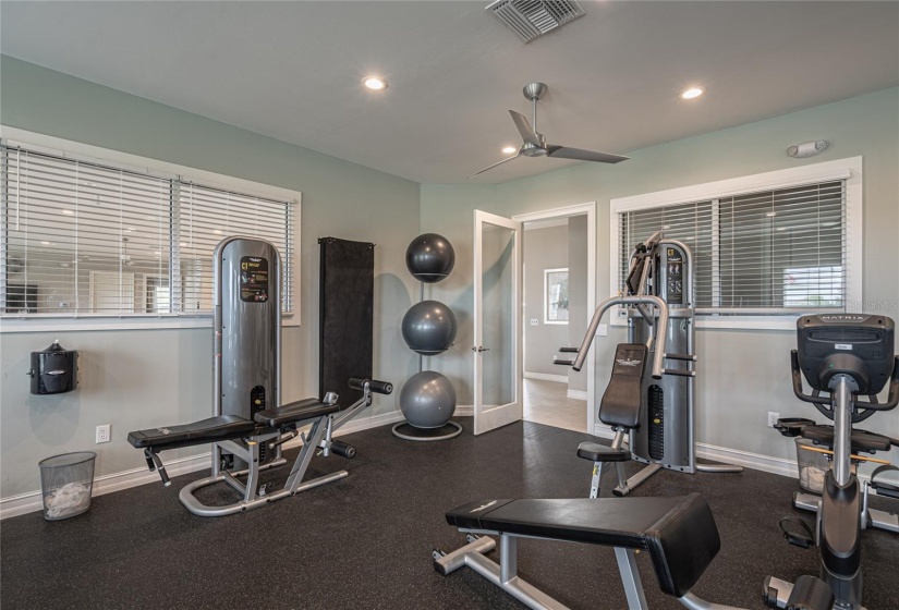 fitness center