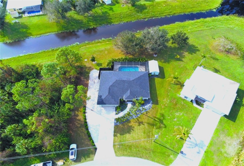 Arial View of Canal