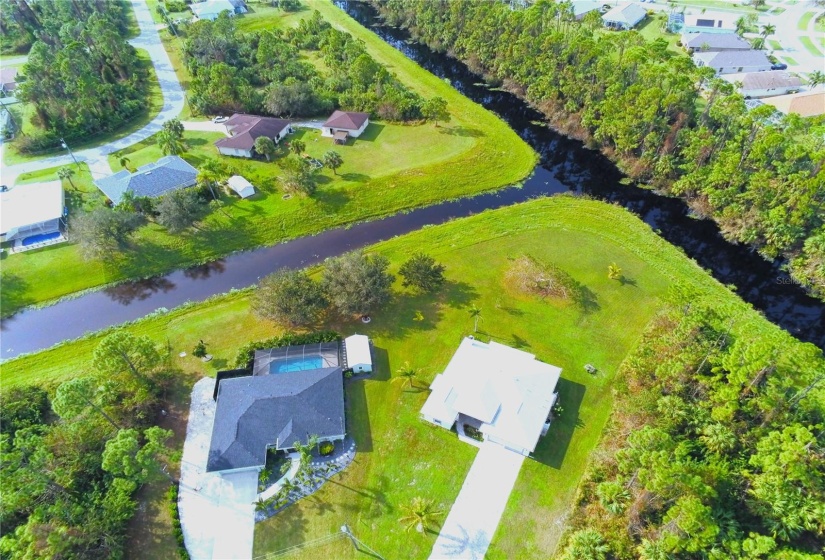 Arial View of Canal