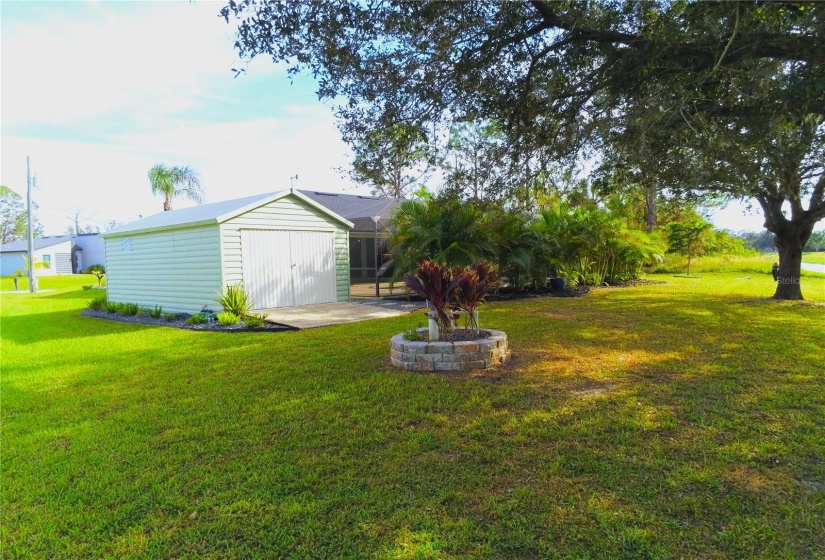 20 Foot - Divided Shed with 2 entrances