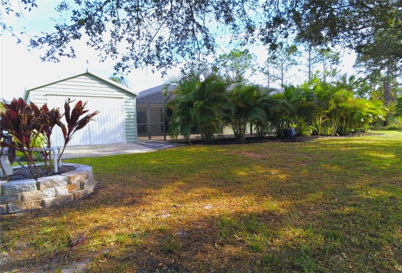 Gorgeous landscaping on Oversized Lot