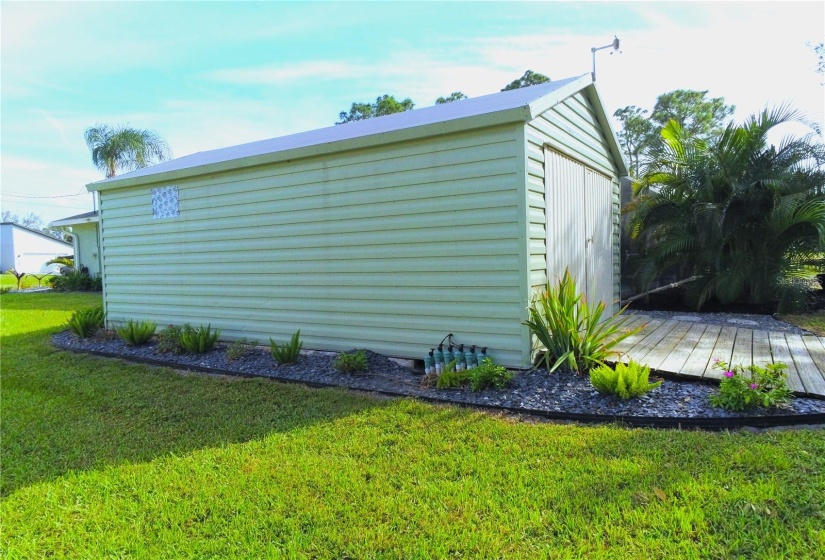 20 Foot Shed with Electric