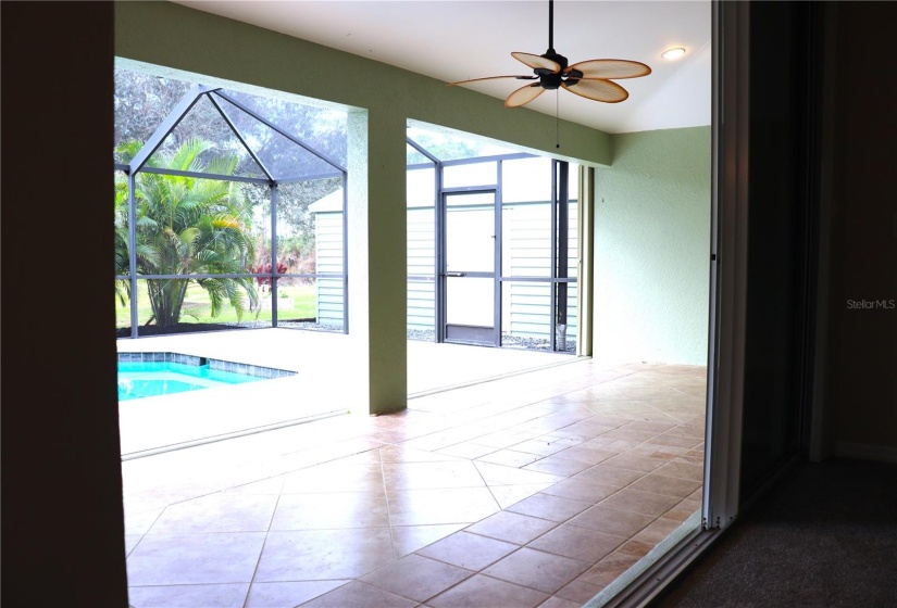 View of Patio from Living Room