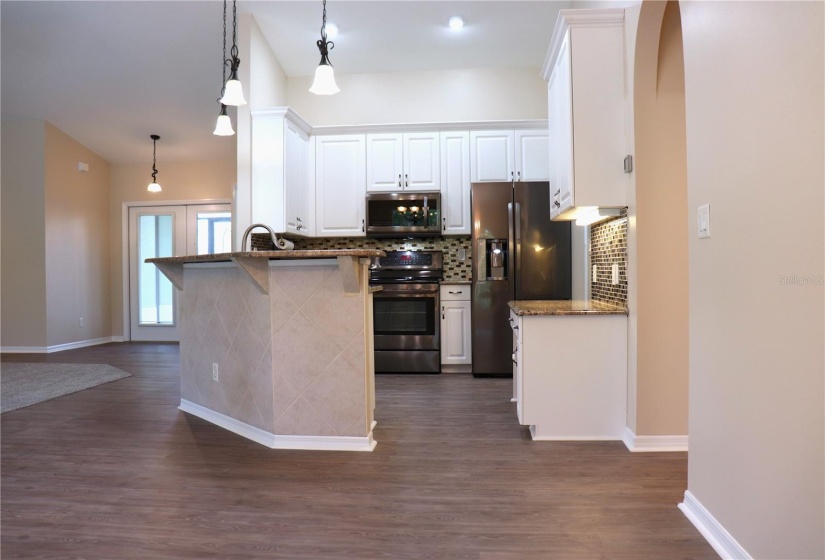 View of Kitchen from the Dinning Room