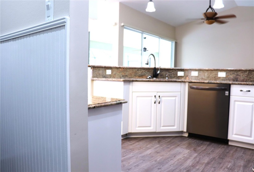 View of Kitchen from the Landry Room