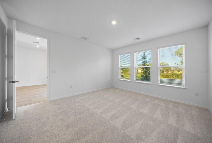 Primary bedroom on main floor