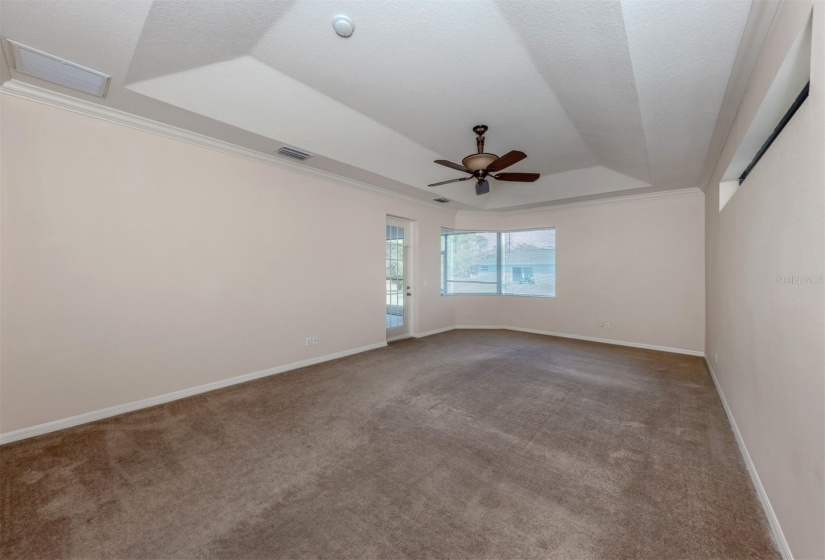 Tray Ceilings & Natural Light in Primary Suite