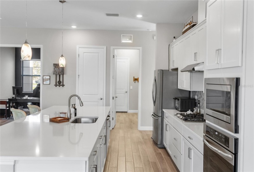 View of Kitchen from Dining Room