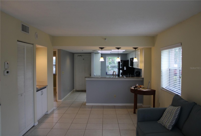 Family room/ dining area/ kitchen